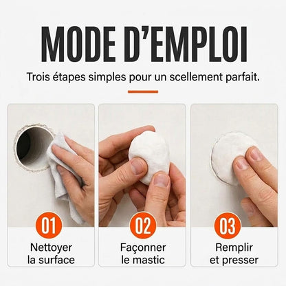Colle d'étanchéité imperméable nouvelle génération (1 lot de 3 pièces)