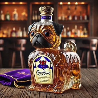 Bouteille de whisky en forme d’animal