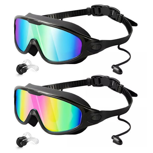 Lunettes de natation anti-fuites avec bouchons d’oreilles