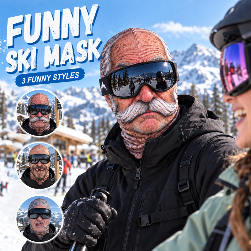 Cagoule de ski amusante et ultra-réaliste