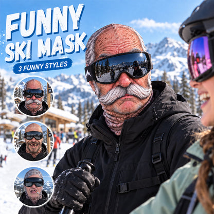 Cagoule de ski amusante et ultra-réaliste
