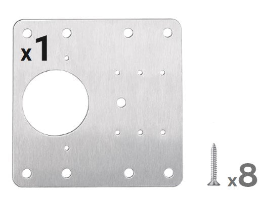 Kit de réparation professionnel pour charnières de placard
