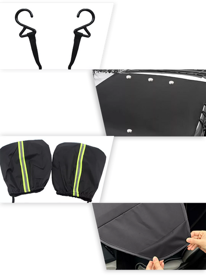 Housse anti-givre magnétique pour pare-brise