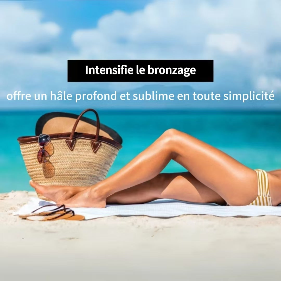 Gel bronzant intense