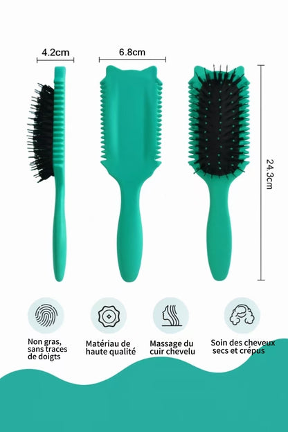 Peigne amélioré pour définir les boucles – Pour des boucles rebondies et sans frisottis