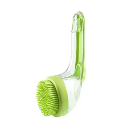 Brosse de Douche pour Chiens avec Distributeur de Shampoing