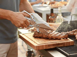 Ciseaux à volaille de cuisine puissants et multifonctions – Ciseaux de cuisine robustes pour viande et os