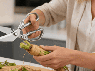 Ciseaux à volaille de cuisine puissants et multifonctions – Ciseaux de cuisine robustes pour viande et os