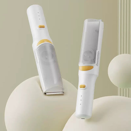 Tondeuse avec fonction aspiration (Fini les poils partout)