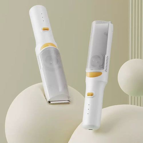 Tondeuse avec fonction aspiration (Fini les poils partout)