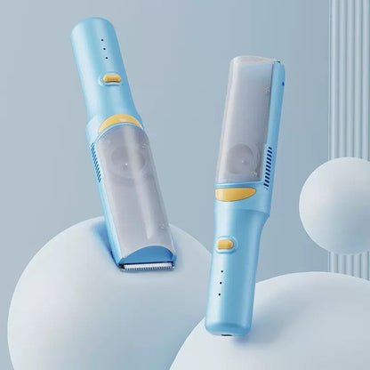 Tondeuse avec fonction aspiration (Fini les poils partout)