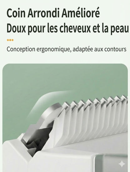 Tondeuse avec fonction aspiration (Fini les poils partout)