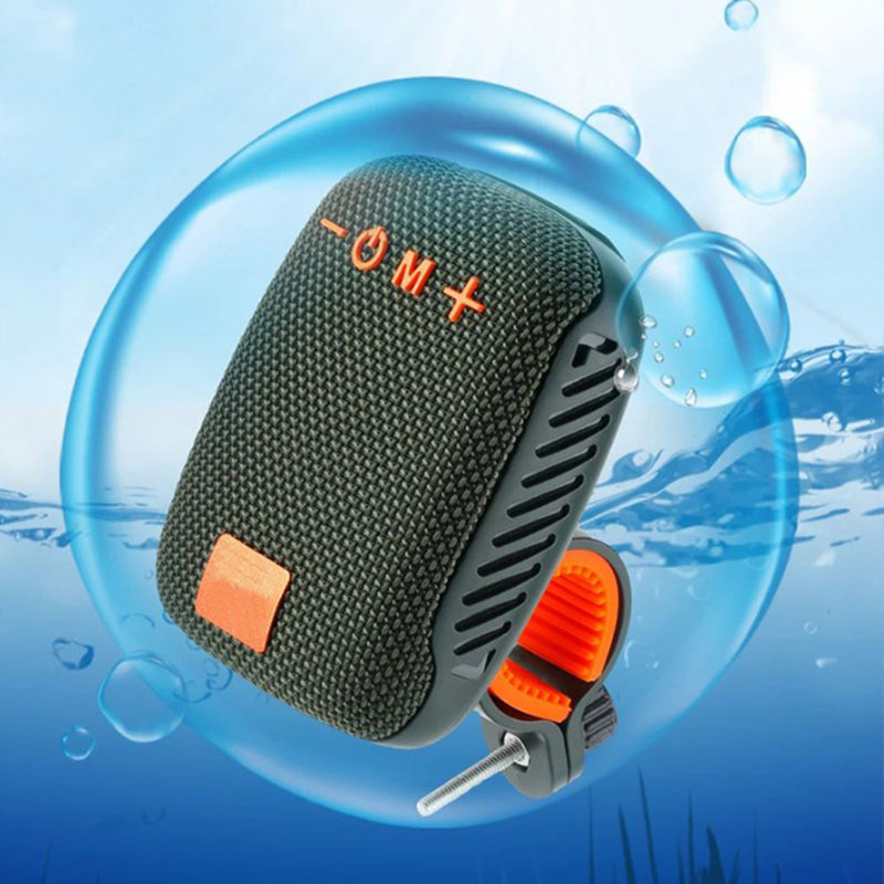 Enceinte Bluetooth pour Vélo – Haut-parleur étanche avec support robuste (Anti-choc & Mains libres)