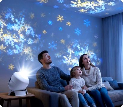 Lampe projecteur LED rotative – Éclairage d'ambiance dynamique