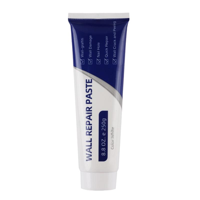 Enduit de rebouchage blanc - 250g - Pâte de réparation pour trous et fissures