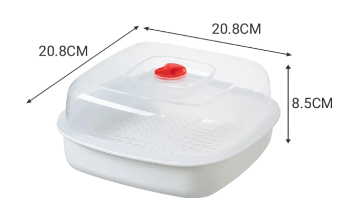 Cuit-vapeur micro-ondes multifonction - Avec fonction maintien au chaud - Cuisine saine & vapeur