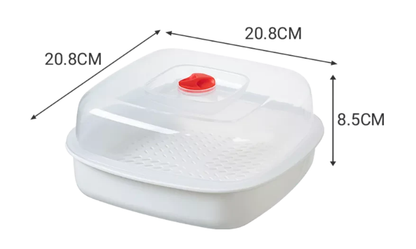 Cuit-vapeur micro-ondes multifonction - Avec fonction maintien au chaud - Cuisine saine & vapeur