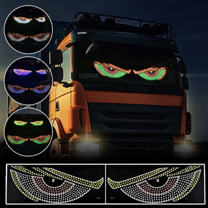 Yeux de Démon LED pour Pare-brise de Voiture