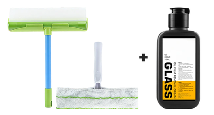 Kit d'essuie-glaces sans traces - Universel - Silencieux & Durable