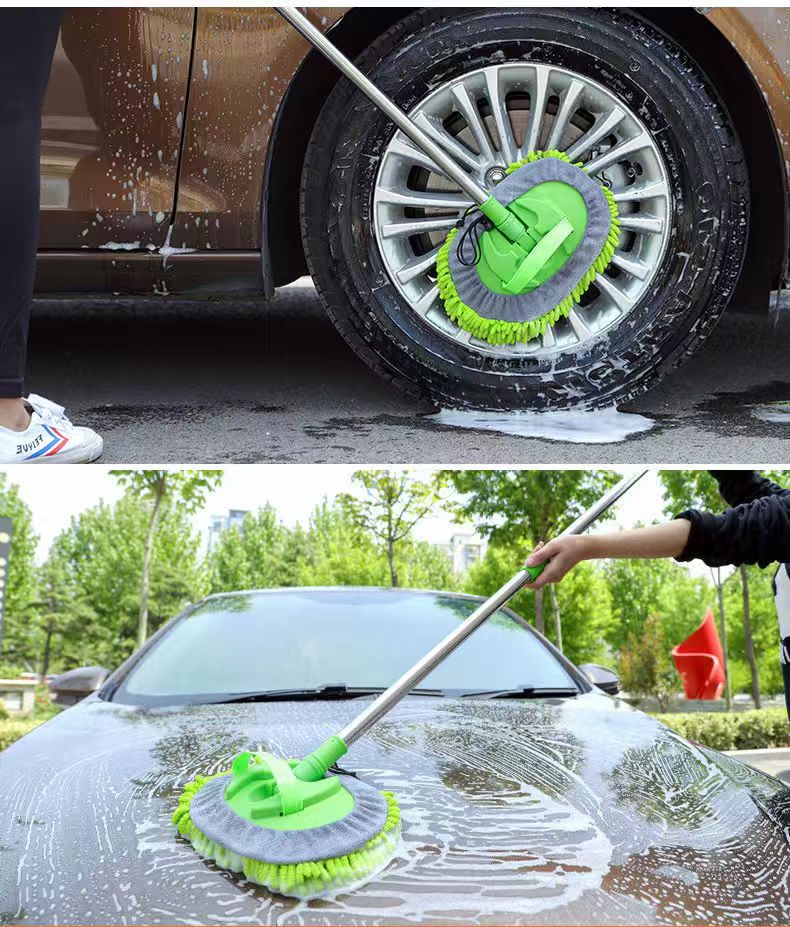 Balai de lavage de voiture télescopique