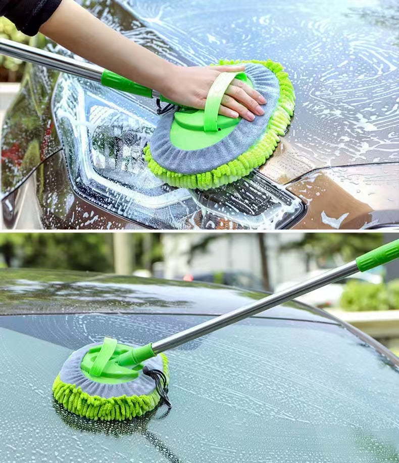 Balai de lavage de voiture télescopique