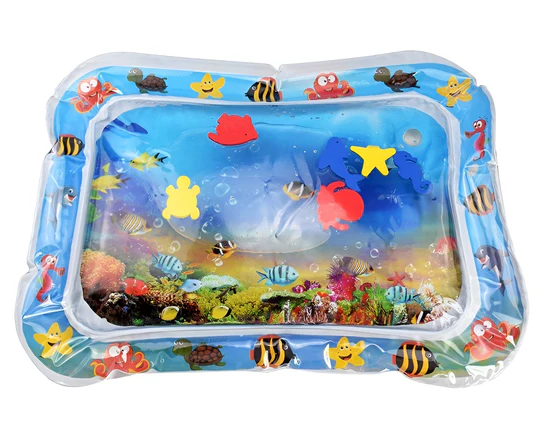 Tapis d'eau gonflable pour bébés - Développement sensoriel