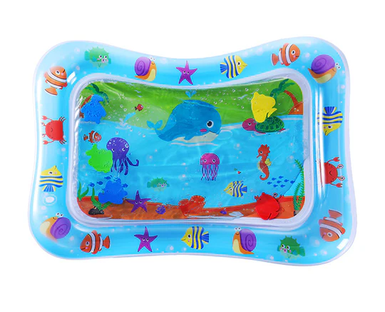 Tapis d'eau gonflable pour bébés - Développement sensoriel