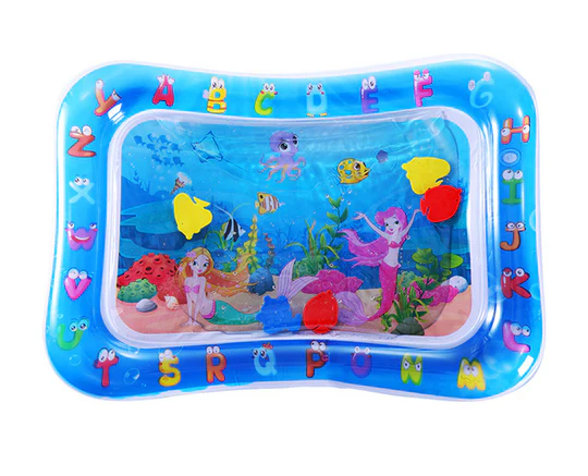 Tapis d'eau gonflable pour bébés - Développement sensoriel