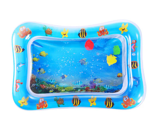 Tapis d'eau gonflable pour bébés - Développement sensoriel
