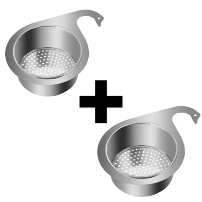 Filtre d'évier en forme de cygne en acier inoxydable (lot de 2)