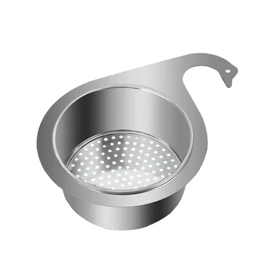Filtre d'évier en forme de cygne en acier inoxydable (lot de 2)