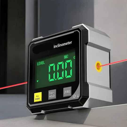Goniomètre laser magnétique numérique