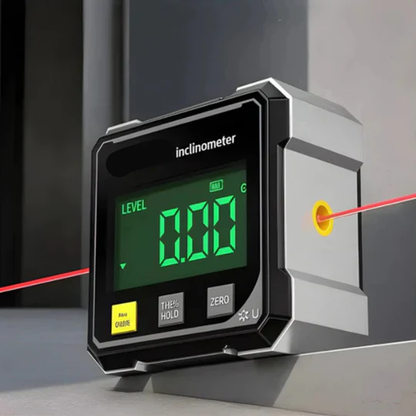 Goniomètre laser magnétique numérique