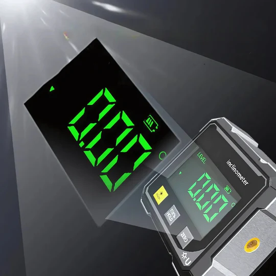 Goniomètre laser magnétique numérique