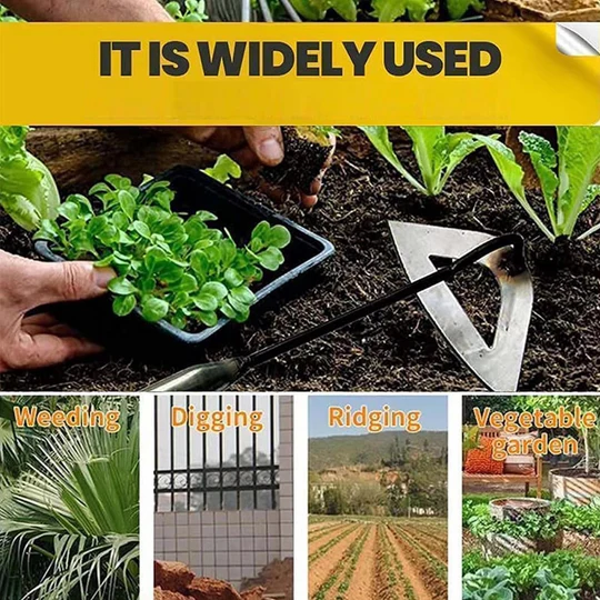 Grattoir à mauvaises herbes manuel pour jardin 1+1 GRATUIT !