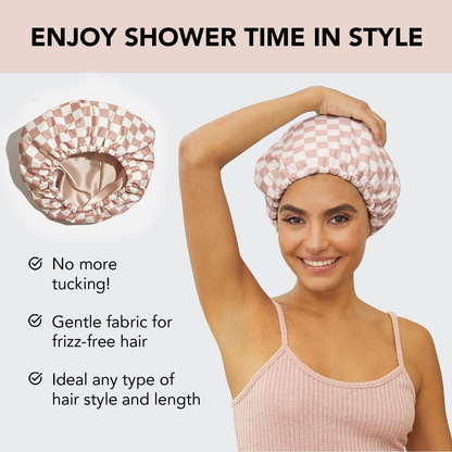 Bonnet de douche pratique