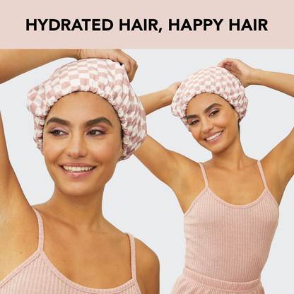 Bonnet de douche pratique