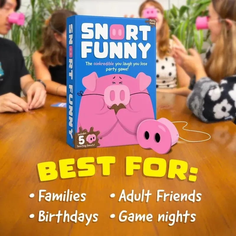 Jeu de société Groin de Porc – Le jeu d'ambiance ultime « Ne pas rire »