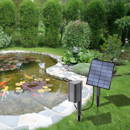 Pompe à oxygène solaire à piquet / Aérateur de bassin à énergie solaire
