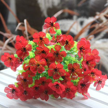 Floraison Éternelle – Fleurs sauvages artificielles qui ne fanent jamais pour l'extérieur（1 lot de 4 pièces）