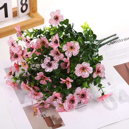 Floraison Éternelle – Fleurs sauvages artificielles qui ne fanent jamais pour l'extérieur（1 lot de 4 pièces）
