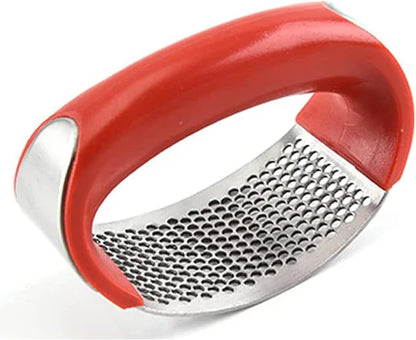 Presse-ail : Presse-ail portable en acier inoxydable