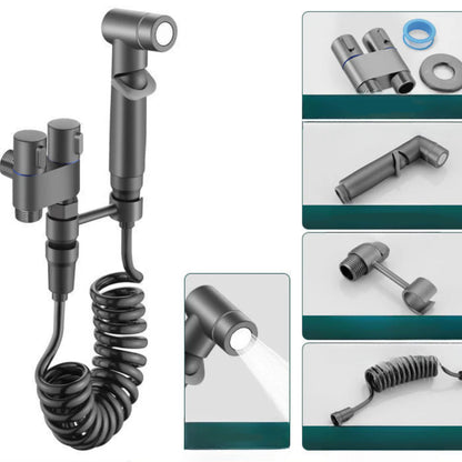 Kit douchette bidet pour WC – Douchette à main hygiénique & pistolet de nettoyage