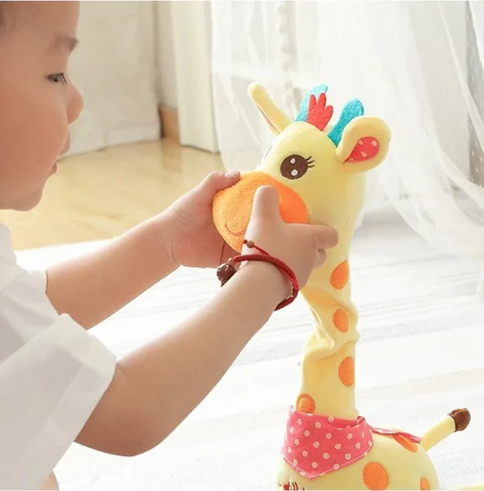 Girafe dansante Kletshuts™ : Jouet musical interactif et girafe dansante pour enfants