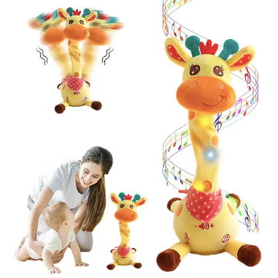 Girafe dansante Kletshuts™ : Jouet musical interactif et girafe dansante pour enfants