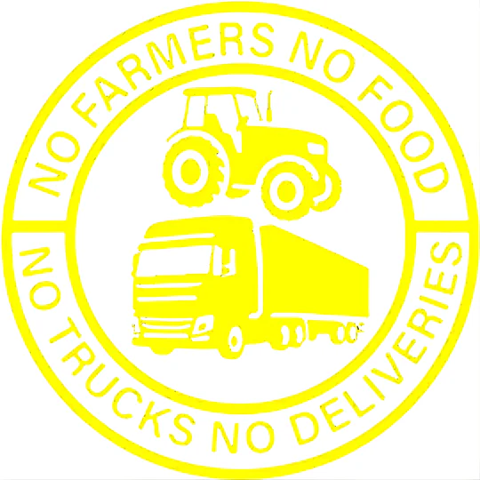 Stickers vinyles "Pas de paysan, pas de nourriture" : 2 achetés, 2 offerts !