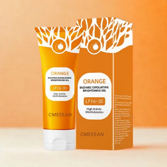 🍊 Offre limitée : 1 ACHETÉ + 1 OFFERT ! Gel exfoliant à l'orange – Élimine en douceur les cellules mortes ✨