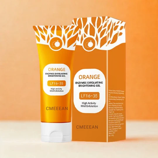 🍊 Offre limitée : 1 ACHETÉ + 1 OFFERT ! Gel exfoliant à l'orange – Élimine en douceur les cellules mortes ✨