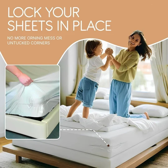 🔥📢 Temps limité : 50% DE RÉDUCTION ! Attaches pour draps universelles et faciles à installer avec maintien puissant (1 lot de 4 pcs)