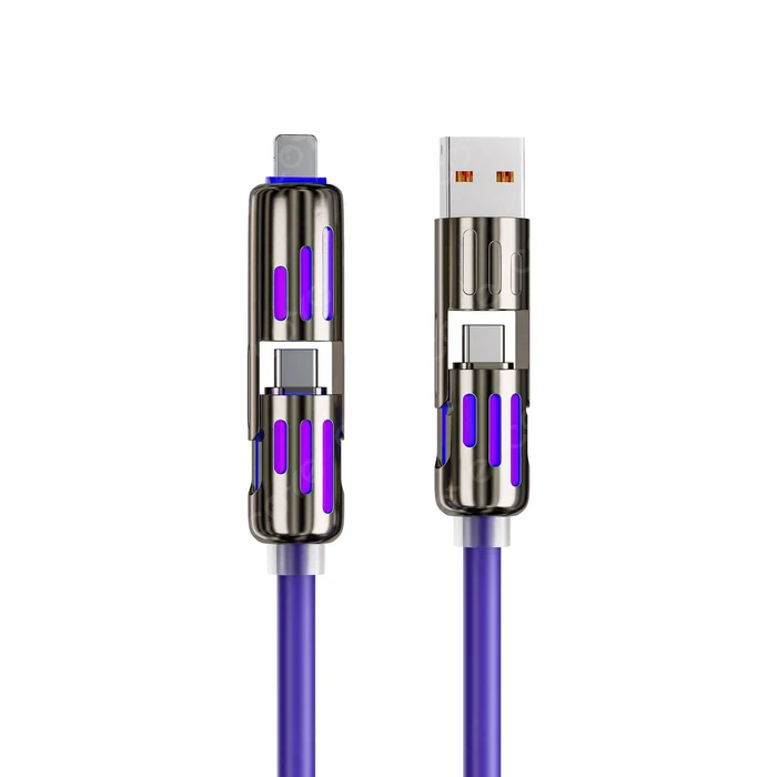 Câble de charge rapide USB 4-en-1